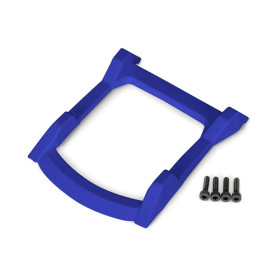 TRAXXAS Element karoserii (niebieski) - Skid plate, roof (blue)