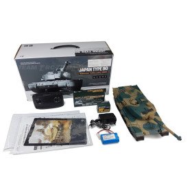 HENG LONG Czołg Japoński typ 90 1/24 2.4GHz (działko ASG/IR/dźwięk)