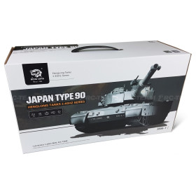 HENG LONG Czołg Japoński typ 90 1/24 2.4GHz (działko ASG/IR/dźwięk)