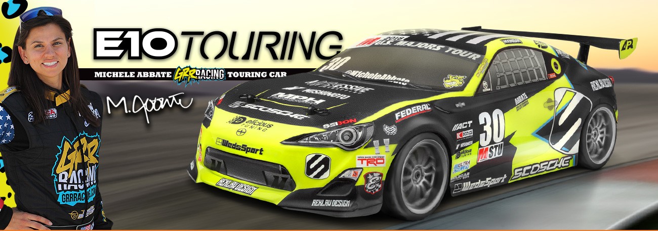 Model E10 Michele Abbate GrrRacing 4WD 1/10 RTR