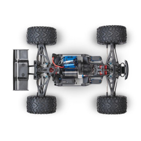 TRAXXAS Auto E-Revo 2.0 Brushless 1/10 4WD Monster Truck (fioletowy)