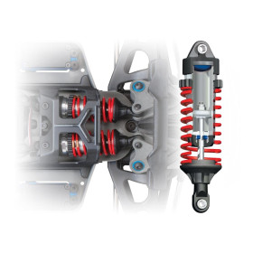 TRAXXAS Auto E-Revo 2.0 Brushless 1/10 4WD Monster Truck (fioletowy)