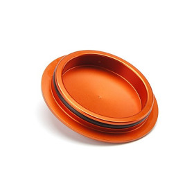HPI RACING ALUMINUM AIR FILTER MAINTENANCE CAP (ORANGE)