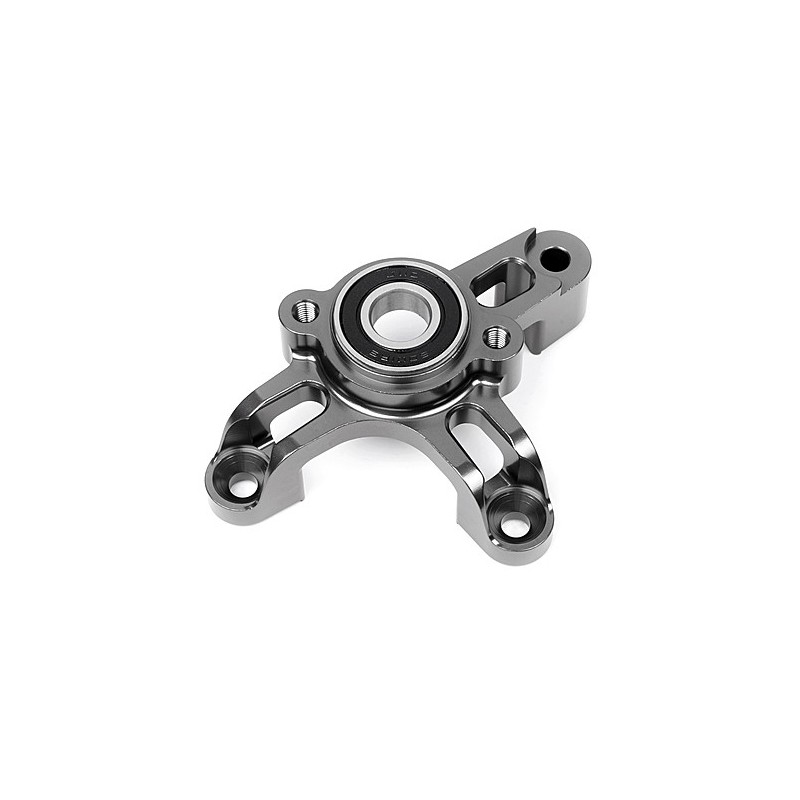HPI RACING HEAVY DUTY ALUMINUM PINION/CLUTCH MOUNT (GUNMETAL)