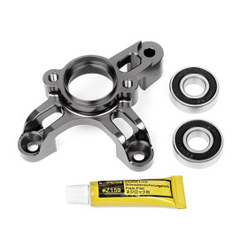 HPI RACING HEAVY DUTY ALUMINUM PINION/CLUTCH MOUNT (GUNMETAL)