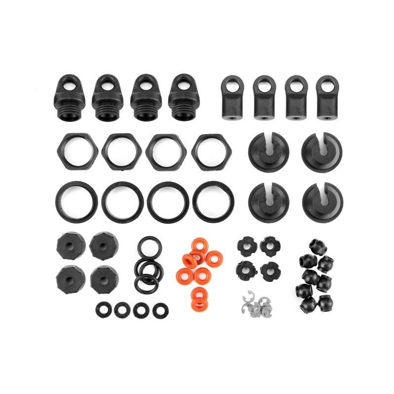 HPI RACING SHOCK PARTS SET (4 SHOCKS)