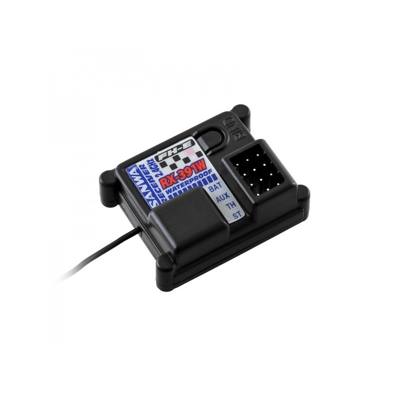 SANWA Odbiornik RX-391W 2.4GHz FH-E (Wodoszczelny)