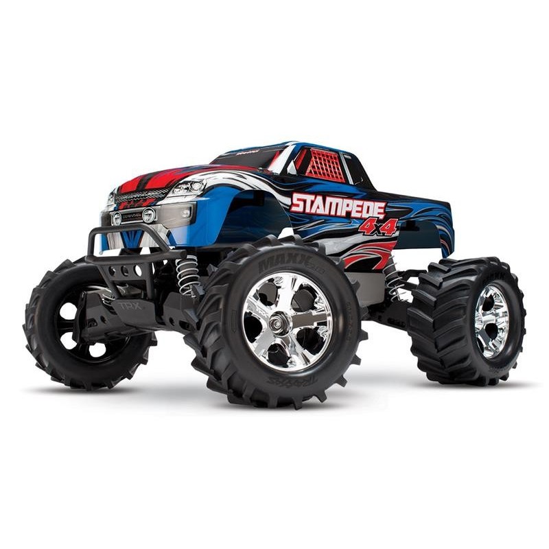 TRAXXAS Auto Stampede 4WD 1/10 Monster Truck (niebieski)