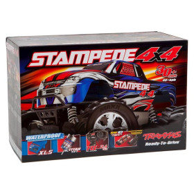 TRAXXAS Auto Stampede 4WD 1/10 Monster Truck (niebieski)