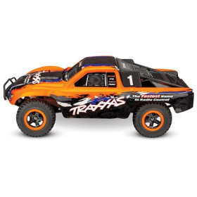 TRAXXAS Auto Slash VXL 4WD 1/10 + TSM (pomarańczowy)