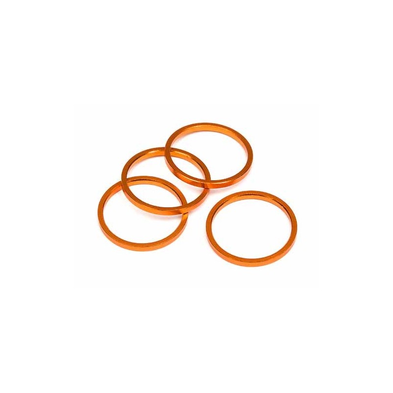 HPI RACING DIFF OUTDRIVE RING (ORANGE/4pcs)