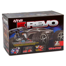 TRAXXAS Auto E-Revo 4WD 1/16 Monster Truck (czerwony)
