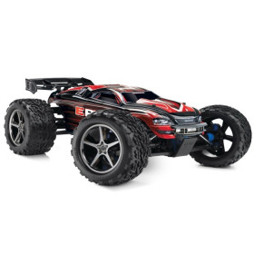 TRAXXAS Auto E-Revo 4WD 1/16 Monster Truck (czerwony)