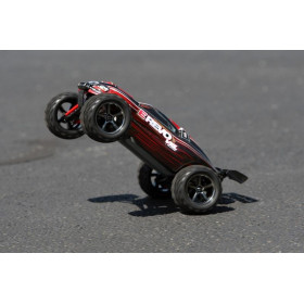 TRAXXAS Auto E-Revo VXL 1/16 Monster Truck + TSM (czerwony)