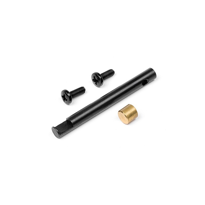 HPI RACING STEEL BRAKE CAM / PISTON SET (BLACK)