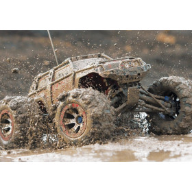 TRAXXAS Auto Summit 4WD Monster Truck 1/10 (pomarańczowy)
