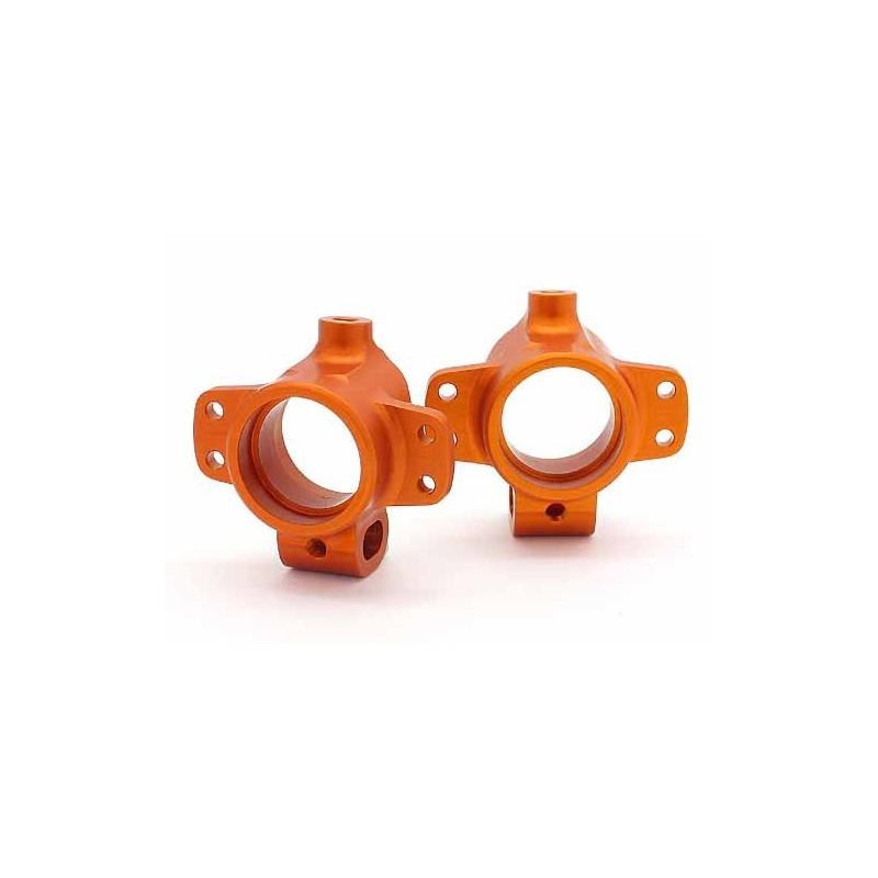 HPI RACING HD ALUMINUM REAR HUB CARRIER (ORANGE/2pcs)