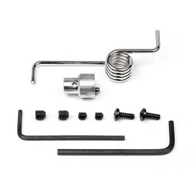 HPI RACING Mocowanie tłumika / ALUMINUM MOUNT AND RETAINER SET (SAVAGE XL)