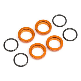 HPI RACING SHOCK SPRING ADJUST NUT (4pcs)