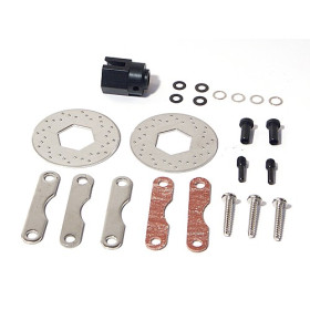 HPI RACING DUAL DISK BRAKE SET (STAINLESS STEEL) SAVAGE
