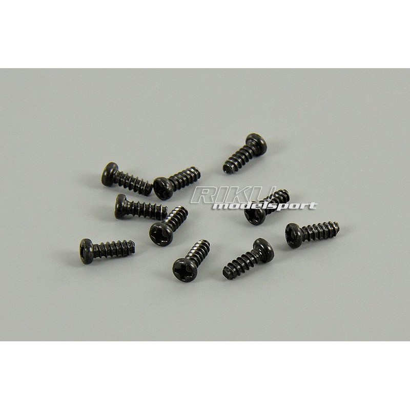 XINLEHONG TOYS Śruby 2.6 x 7mm (10szt.) do Racer Truggy / Wild Challenger
