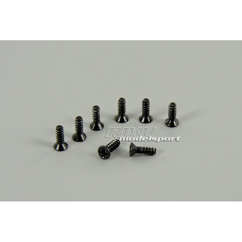 XINLEHONG TOYS Śruby 2.6 x 8mm (8szt.) do Racer Truggy / Wild Challenger