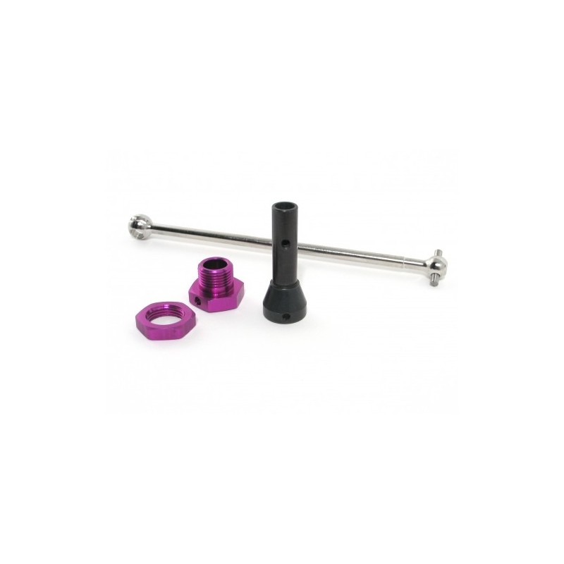 HPI RACING 17MM HEX HUB CONVERSION SET W/UV JOINT/SAVAGE