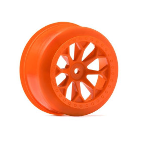 HPI RACING 8-SHOT SC WHEEL (ORANGE/2PCS)