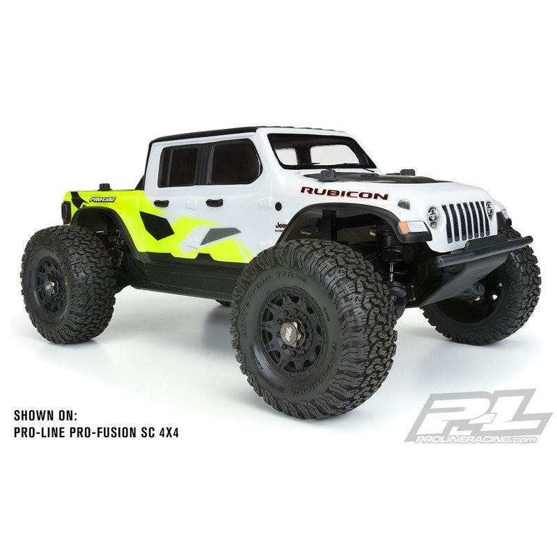PRO-LINE Karoseria Jeep Gladiator Rubicon (Transparentna) do TRAXXAS E-Revo, Slash