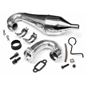 HPI RACING ALUMINIUM TUNED PIPE SET W/HD STEEL HEADER (BAJA)