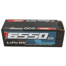 GENS ACE Akumulator HARDCASE LiPo HV 15,2V (14,8V) 6550mAh 120C 4S1P (High Voltage)