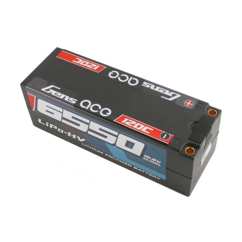 GENS ACE Akumulator HARDCASE LiPo HV 15,2V (14,8V) 6550mAh 120C 4S1P (High Voltage)