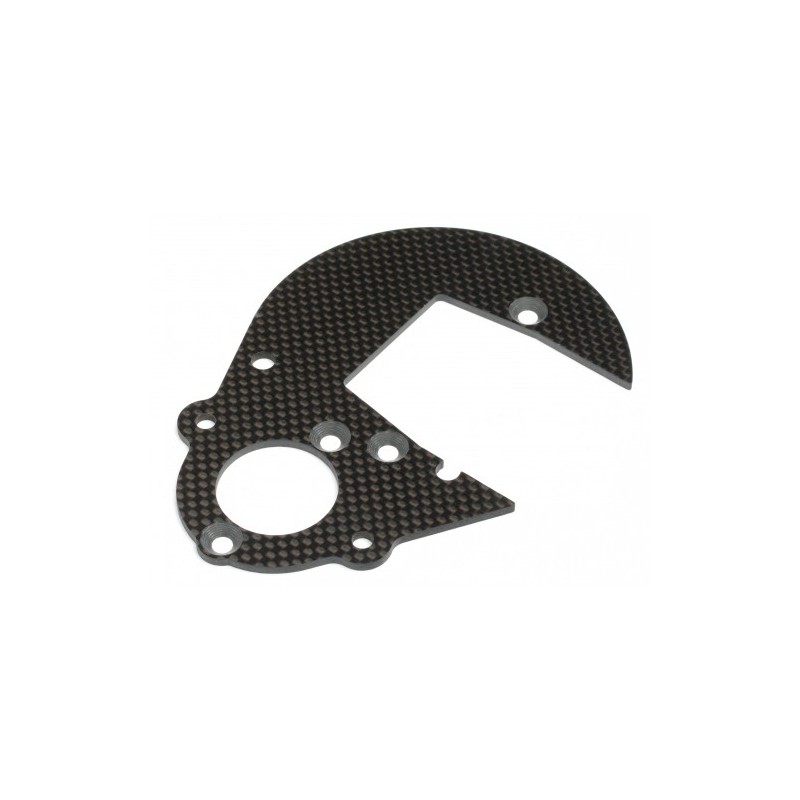 HPI RACING GEAR PLATE (WOVEN GRAPHITE/BAJA 5B)