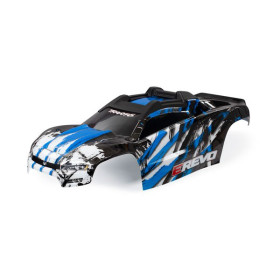 TRAXXAS Karoseria E-Revo - niebieska