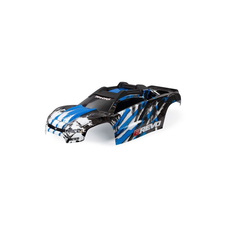 TRAXXAS Karoseria E-Revo - niebieska