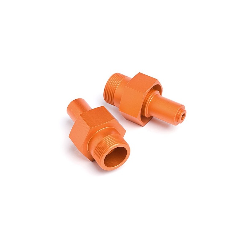 HPI RACING 24mm FRONT HEX HUB (ORANGE/2pcs)