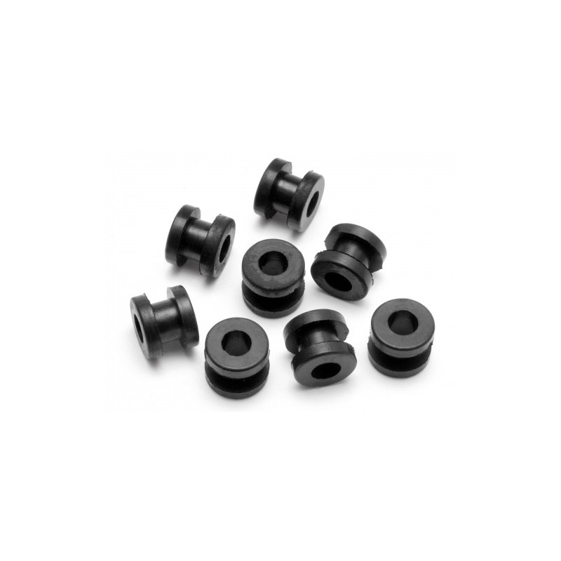 HPI RACING Mocowania gumowe serw / SERVO ROMMET (8PCS)