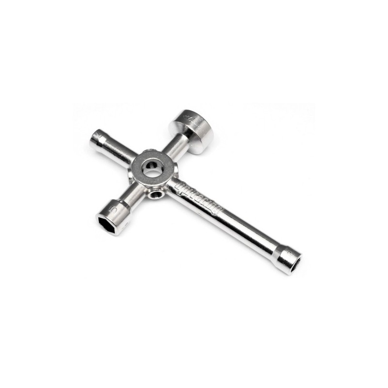 HPI RACING 4 WAY GLOW PLUG WRENCH (LARGE)