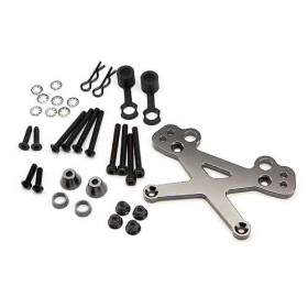 HPI RACING HD FRONT ALUMINIUM SHOCK MOUNT (7074/GUNMETAL)