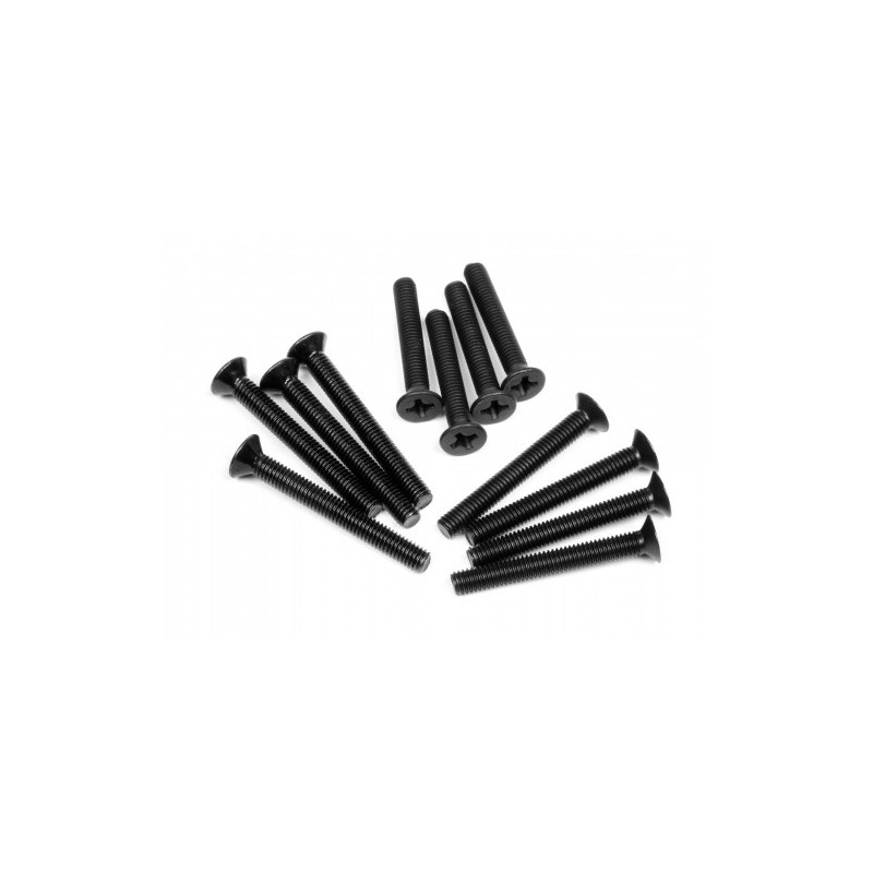 HPI RACING M3x20mm, M3x24mm, M3x26mm / WHEEL HUB SCREW SET