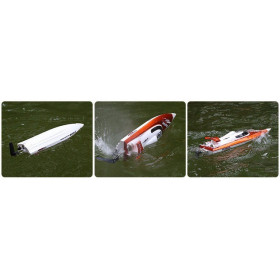Łódź wyścigowa FEILUN FT009 Racing Boat - 30km/h (Orange)