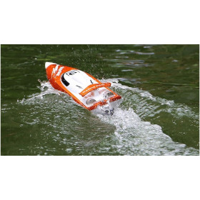 Łódź wyścigowa FEILUN FT009 Racing Boat - 30km/h (Orange)