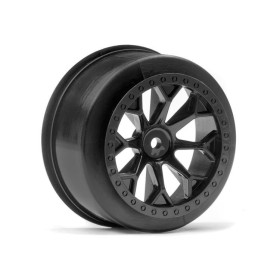 HPI RACING 8-SHOT SC WHEEL (BLACK/2PCS)