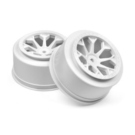 HPI RACING 8-SHOT SC WHEEL (WHITE/2PCS)