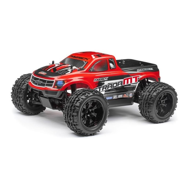 MAVERICK Karoseria pomalowana (Czerwona) / MONSTER TRUCK BODY (Strada MT)