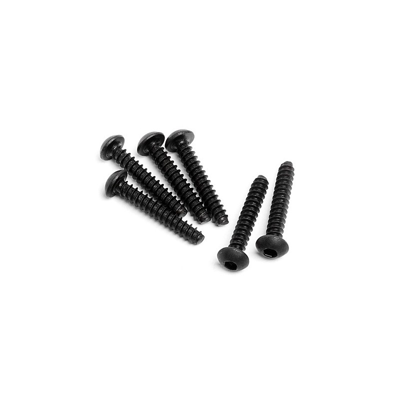 HPI RACING TP. BUTTON HEAD SCREW M3x18mm (6pcs)
