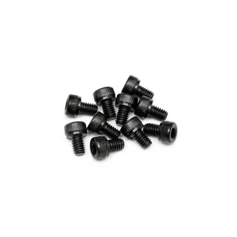 HPI RACING CAP HEAD SCREW M4X6MM (10PCS)