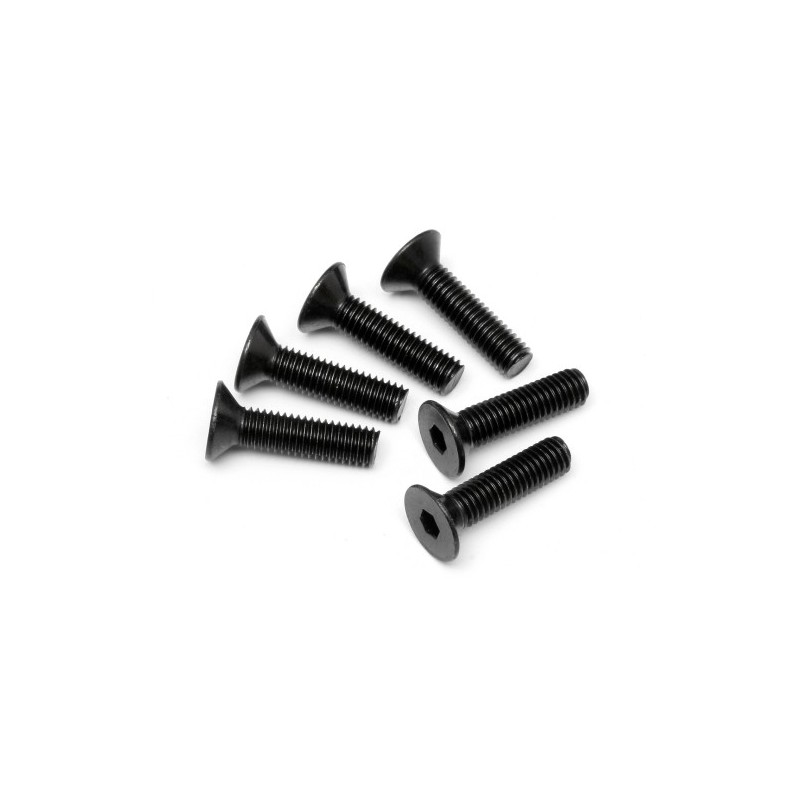 HPI RACING FLAT HEAD SCREW M5x20mm (HEX SOCKET/6pcs)