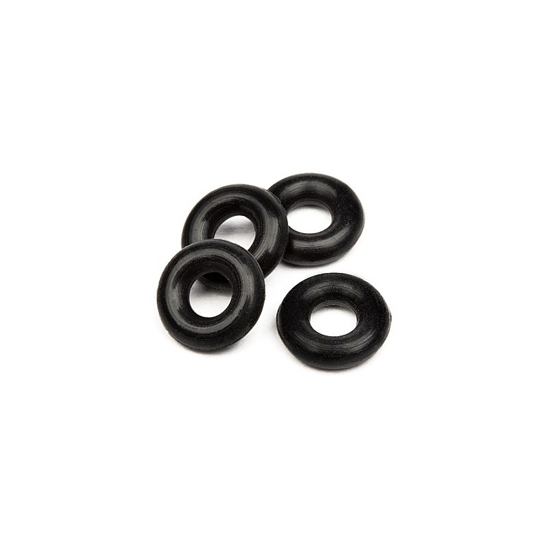 HPI RACING O-RING P-3 (BLACK /4pcs)