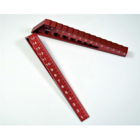 HPI RACING Chassis Droop Gauge for 1;10 & 1:8 OnRoad. red